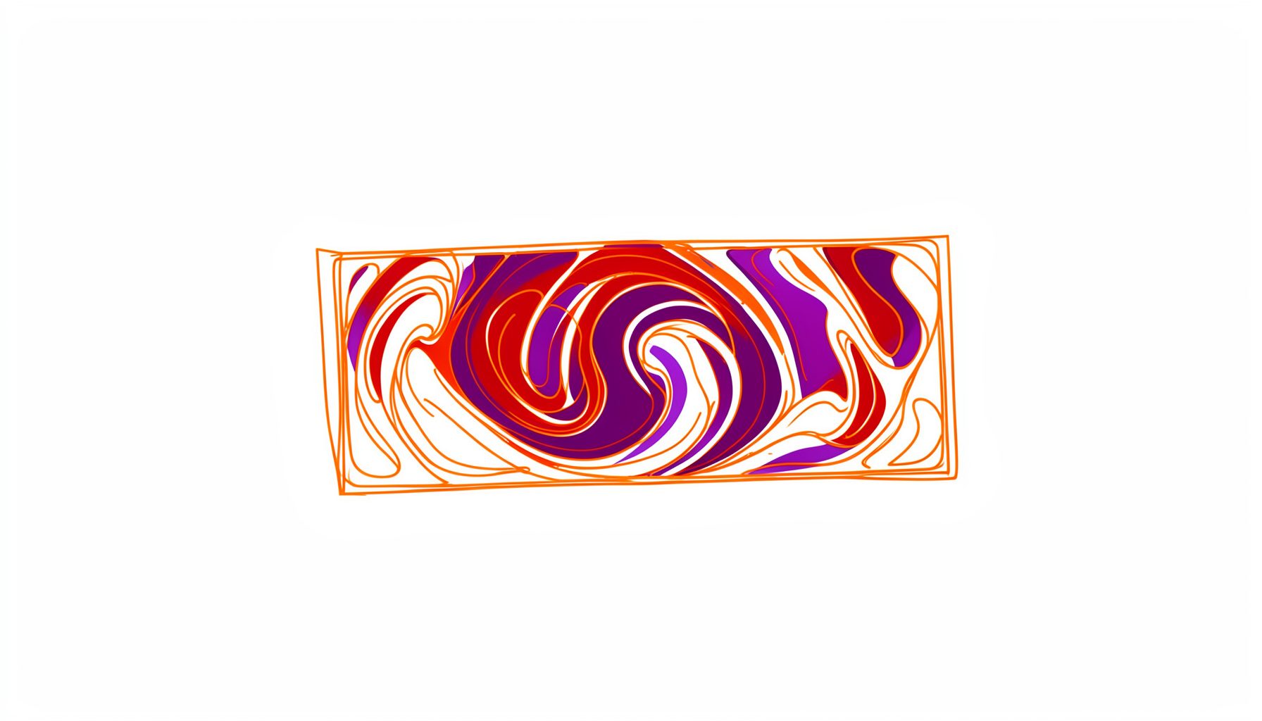 A chocolate bar with vivid berry-red and purple swirls, suggesting a fruity forbidden-fruit blend.